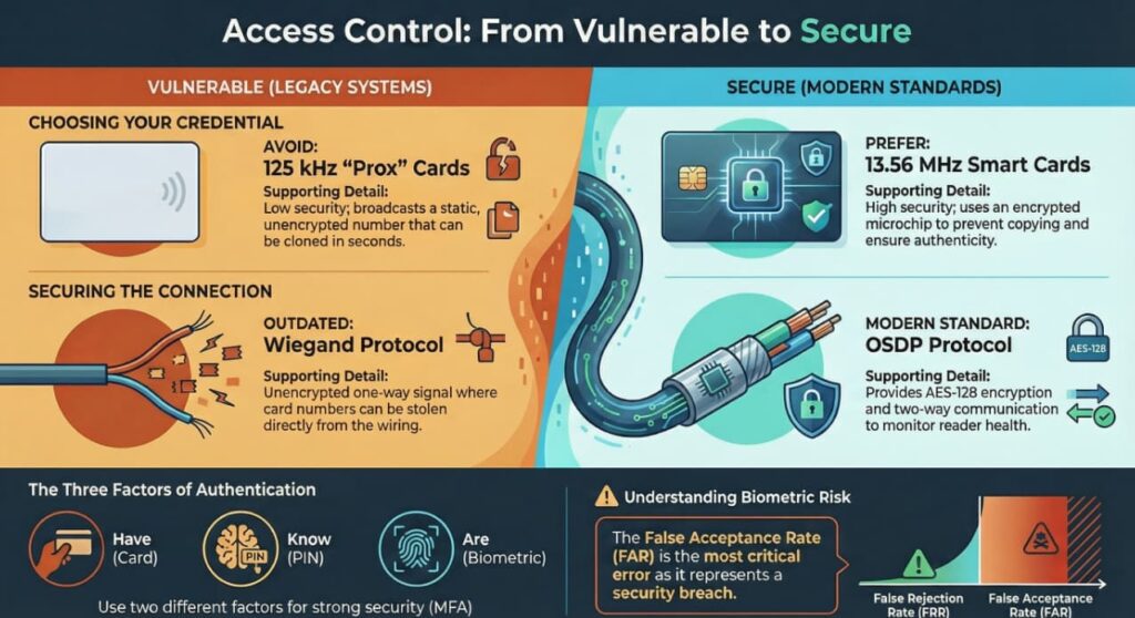 access control cards and authentication