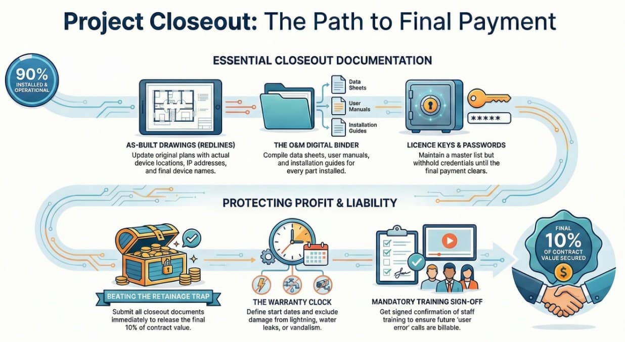 Lesson 11.4: Project Closeout & Handover - Security experts