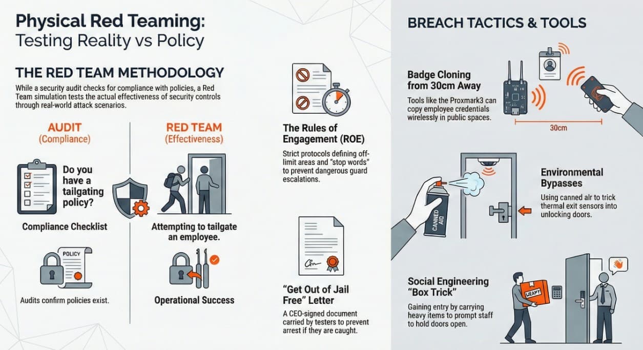 7.2 Penetration Testing (Physical) - Security experts